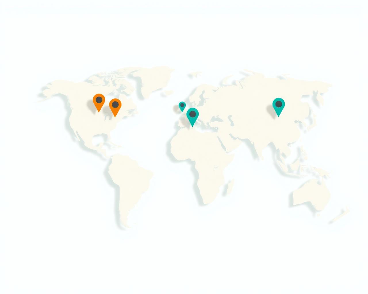 Mappa mondiale con ristoranti allergy-friendly verificati